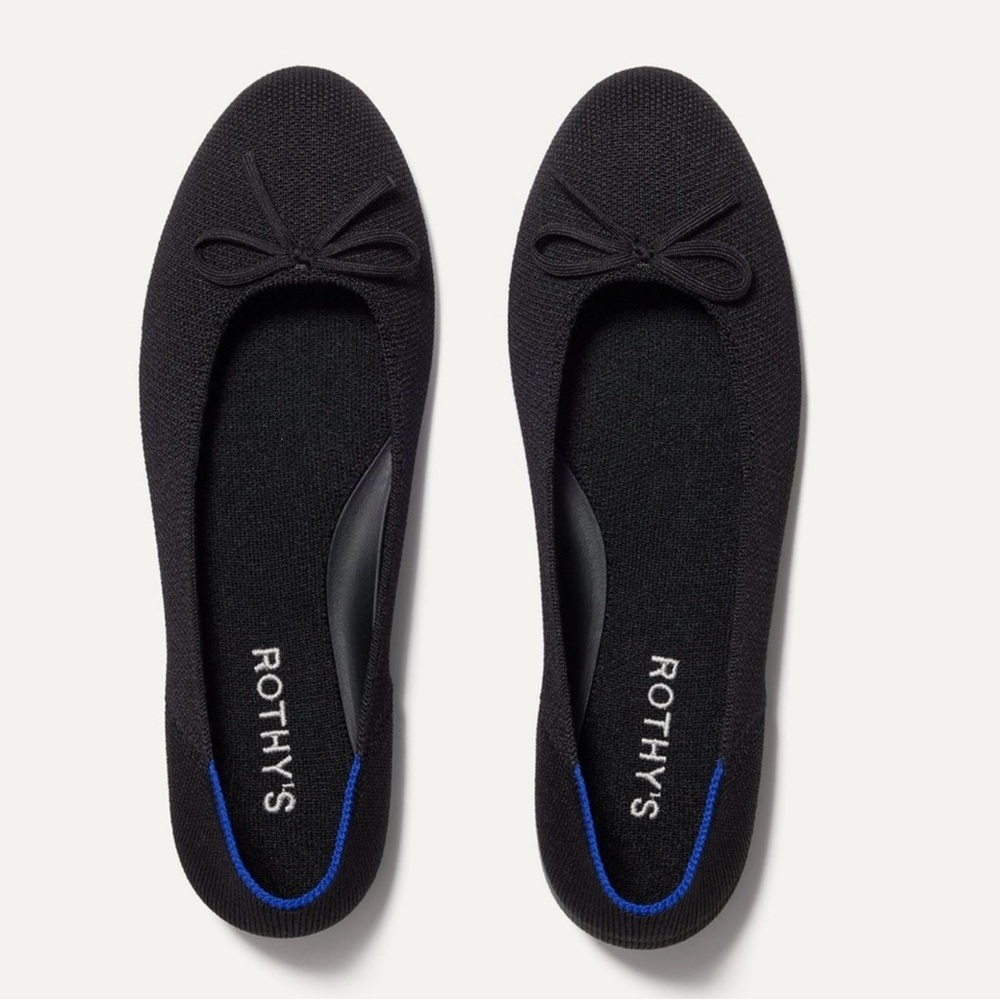 Rothy's Black Flats